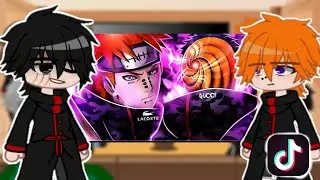Akatsuki Reage Ao Rap Do Tobi e Pain 💔 (Naruto) + Batalha Tobi Vs. Konan + TikTok (Gacha Club)