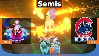 WBE SEMIFINALS! Mewcastle United vs. Chicago Cubchoos - POKEMON LET'S GO DRAFT LEAGUE