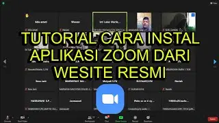 Cara Instal Aplikasi Zoom Di Laptop