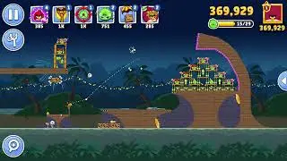 Angry Birds Friends Level 5 Tournament 1673 three stars NO POWER-UP walkthrough 2025-12-29