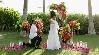 The Perfect Maui Marriage Proposal 💍🌺
