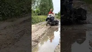BMW gs 1250 extrime offroding test or kichad main ghus gayi