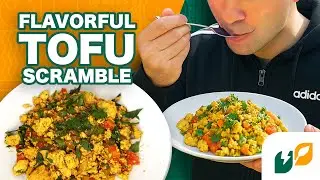 Easy Vegan Tofu Scramble | High-Protein Plant-Based Breakfast