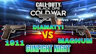 WHICH IS THE BEST PISTOL IN CALL OF DUTY COLD WAR 1911 VS MAGNUM VS DIAMATTI