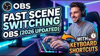 How to Switch Scenes in OBS Fast 2026 | Switch OBS Scenes with Keyboard Shortcuts - Scene Hotkeys