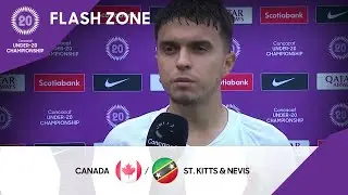 Concacaf Under-20 Championship 2022 Flash Zone | Matthew Catavolo from Canada