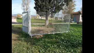 REALIZZAZIONE RECINZIONE IN GRIGLIATO TIPO 