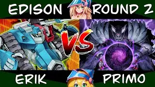 Yugioh Quickdraw Machina vs Hero Frogs Edison Format Gameplay! at Card Addiction
