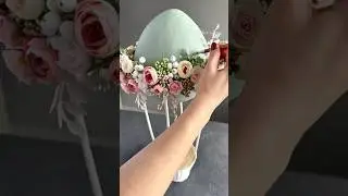Декоративное яйцо своими руками #декорсвоимируками