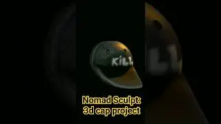 Nomad Sculpt: 3d cap project