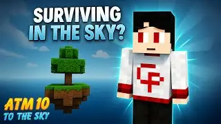 🔴 Minecraft ATM 10 Skyblock | Surviving in the Sky? | Guruji Plays