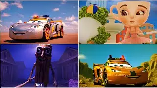Lightning McQueen vs INSANE Beat Drop ⚡️🎵McQueen Hyper Speed Brainrot Remix 🔥💨