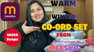 Meesho Winter Co-Ord Sets Under Budget | Meesho Clothing Haul 2026