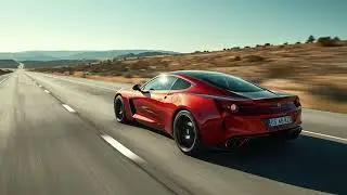 Speed Horizon Adventure &ndash; 4K Sports Car Wallpaper for Relaxing Homes | 4K Frame TV Art