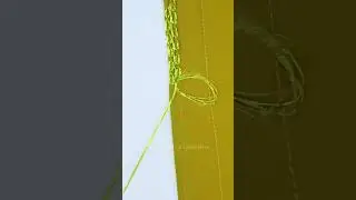 ✨ Handmade Superb Border Lace Embroidery 🪡 | Crafts & Embroidery Original #embroidery #viral #shorts