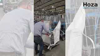 Flexo rolcontainer gebruikswijze - Hoza Logistic Solutions