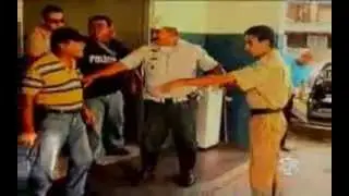 Policial Civil Saca a arma Para PRF