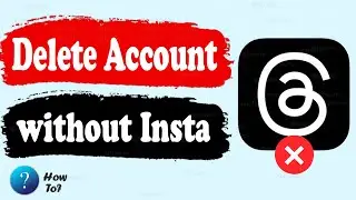 How to delete threads account without deleting Instagram