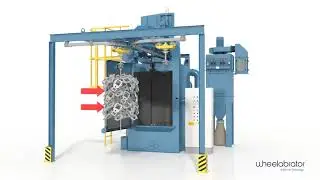Wheelabrator HB Hanger Type Blast Machine - DE