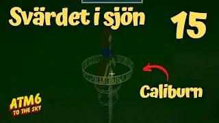 Induction cells, Environmental tech solpaneler och Sv&auml;rdet i sj&ouml;n, Caliburn | 15 | Minecraft svenska