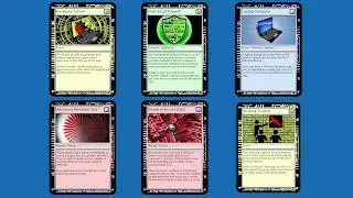 Identifying Cyber Threat Defender TCG Card Types