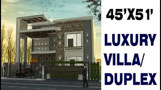 45X51 MODERN VILLA DESIGN by Divine Architecture Studio
