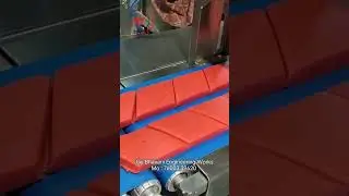 🍓 Strawberry Cookies Extruder & Cutting Machine | Automatic Bakery Cookies Making Machine #bakery