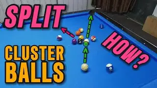 WEAK Break Pool Challenge: 8 Ball Clearance (Destroying CLUSTER BALLS)
