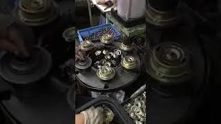 Bush with cover fitting machine