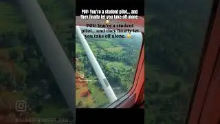 #aviation #airplane #pilotlicense #plane #plane #pilottraining #landing #studentpilot #ppl #flying