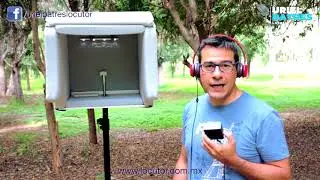 Cabina de grabación portatil, home studio móvil, como grabar tu voz en exteriores.