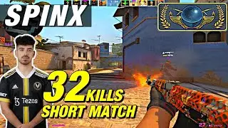 Spinx INSANE SHORT MATCH! 2 Ace!😱CSGO Spinx POV!