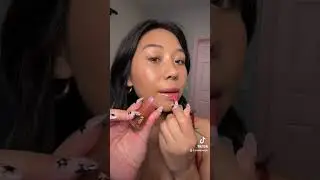 The prettiest lip oil ever!! Kaja beauty juicy glass lip oil in plum Paloma
