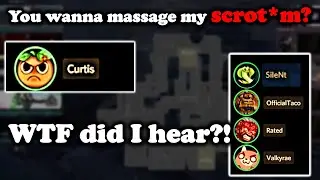 RatedEpicz, Valkyrae, OfficialTaco, Silent are SHOCKED by Curtis saying something very INAPPROPRIATE
