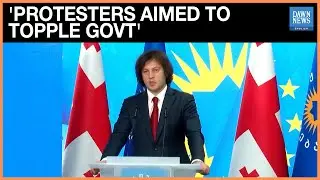 Georgian PM Says Protesters Aimed to Topple the Govt, Accuses EU of Meddling | Dawn News English