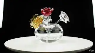 Glass Rose Petals Falling ASMR 🌹