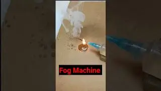 Homemade working fog machine - Dc Motor #dcmotor #youtubeshorts #shorts #tech #ternding