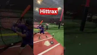 Learning how to play baseball  #hittrax #baseball #ironman #stayhungry