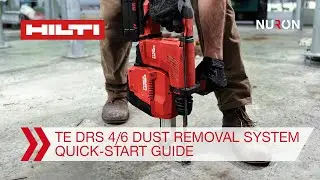 Hilti TE DRS - 4/6 - How to set up dust removal system