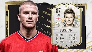 FIFA 21 ICON DAVID BECKHAM 87 REVIEW! FINALLY BECKHAM IS BACK IN FIFA! FIFA 21 ULTIMATE TEAM