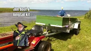 Jon boat build of plywood.