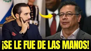 Gustavo Petro Busc&oacute; el Choque&hellip; y Bukele lo Fren&oacute; sin Hablar