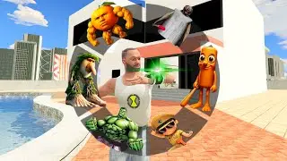 Playing As A Every BRAINROT SUPERHEROS In INDIAN BIKE DRIVING 3D