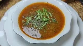 شربة فريك أول يوم رمضان 🌛💥 بنة الأعراس و رمضان غير بدجاج تقول بلحم 🤤 مقادير مظبوطة من الماء للفريك👌