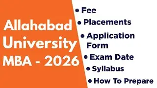 All About Allahabad University MBA 2026 | MONIRBA | GB PANT | Fee & Placement | Form | Exam Pattern✅