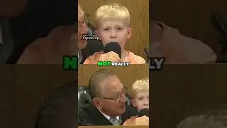 Cute Kid Wins Over the Courtroom #judge #kids #franklyspeaking