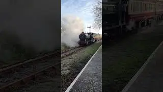 Santa special pulling out of Ludborough
