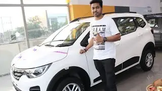 Renault Triber RXZ Variant | White | Cheapest 7 Seater | India | Real Life | Walkaround | #Shorts
