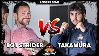 [Losers Semi-Final] Takamura vs 801 Strider | Red Bull Kumite