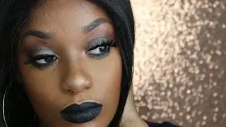 Quick Fall vampy makeup tutorial